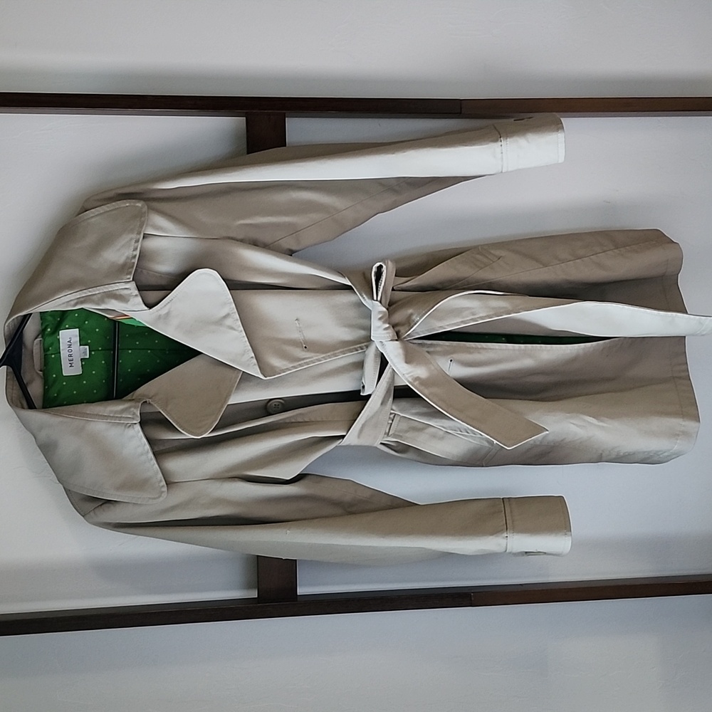 Merona Beige Trench Coat